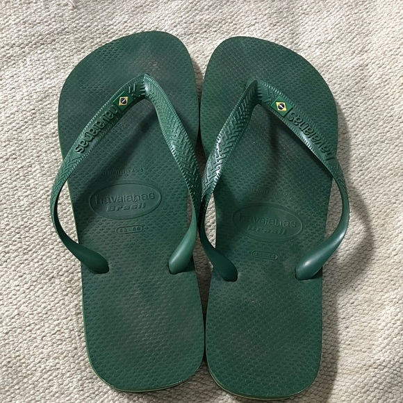 Havaianas men’s size 10 & 11 Forest Green Brazilian Sandals - Picture 4 of 16